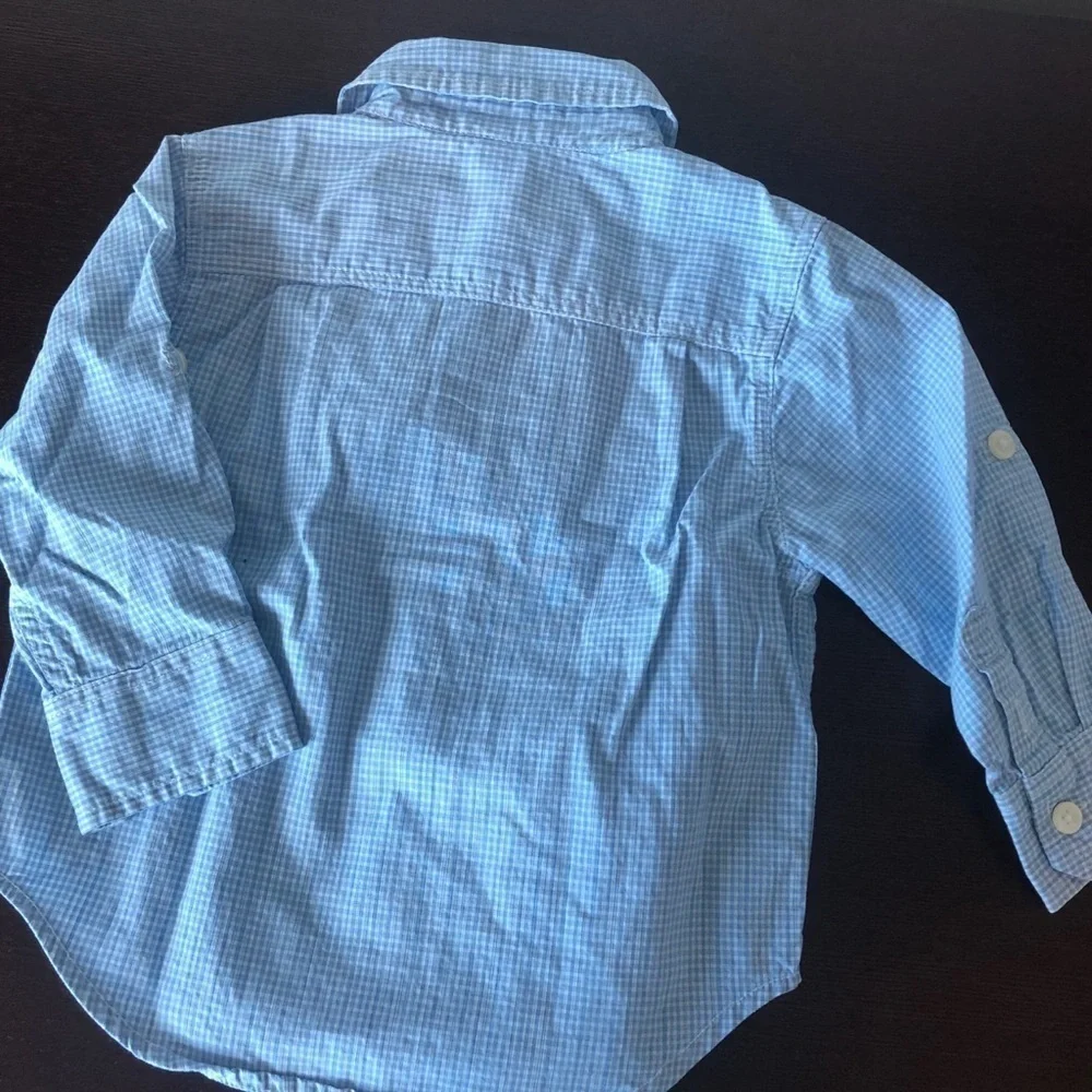 Baby Gap Light Blue Button Down Shirt